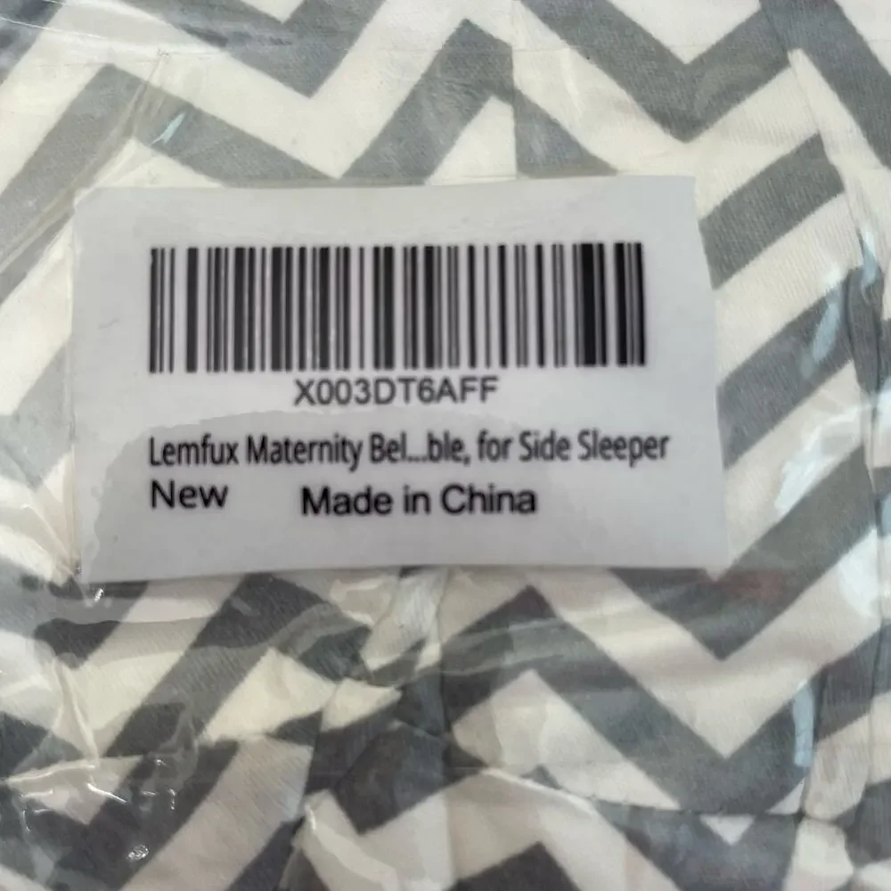 Maternity Belly Cushion for Side Sleeper Support, New in Package,‎ Lemfux